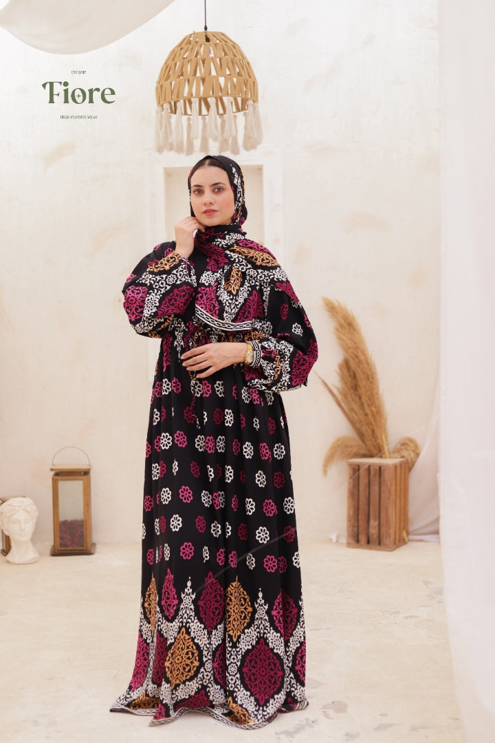 Floral Eclipse Dress