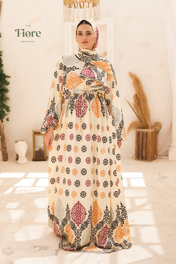 Floral Eclipse Dress