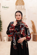 Noiré PATTERN DRESS