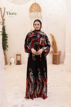 Noiré PATTERN DRESS