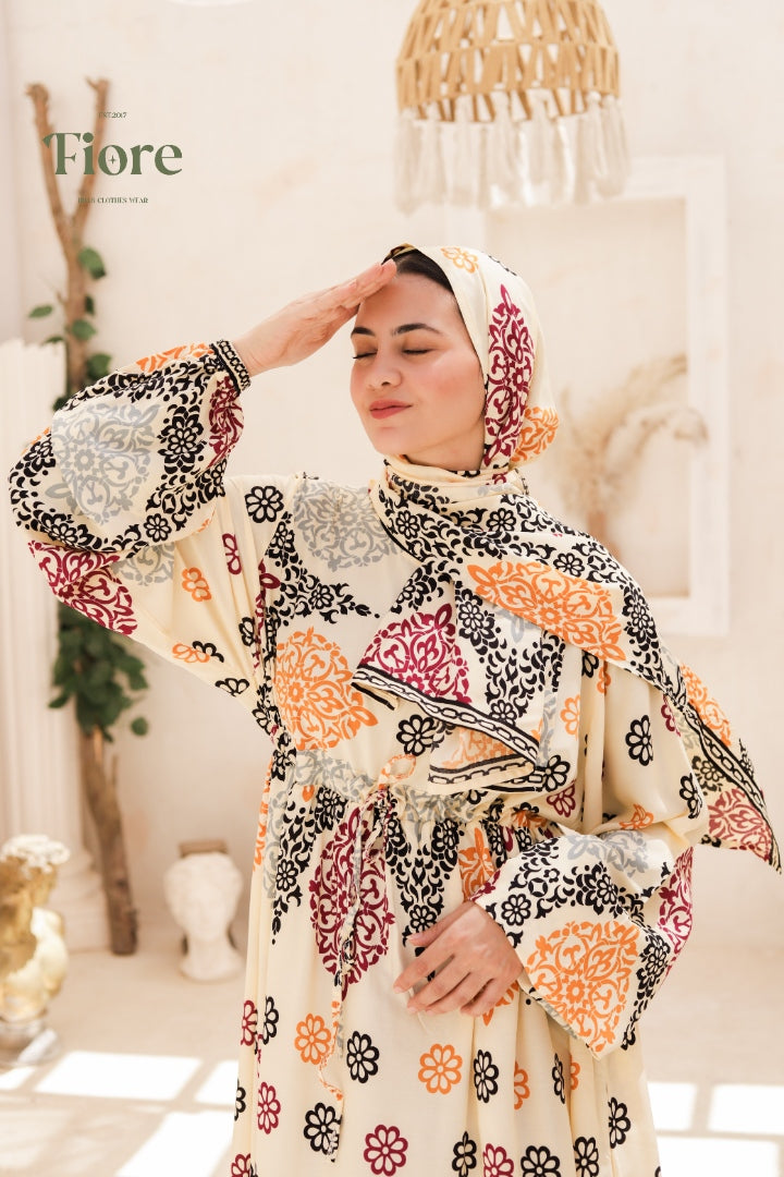 Floral Eclipse Dress