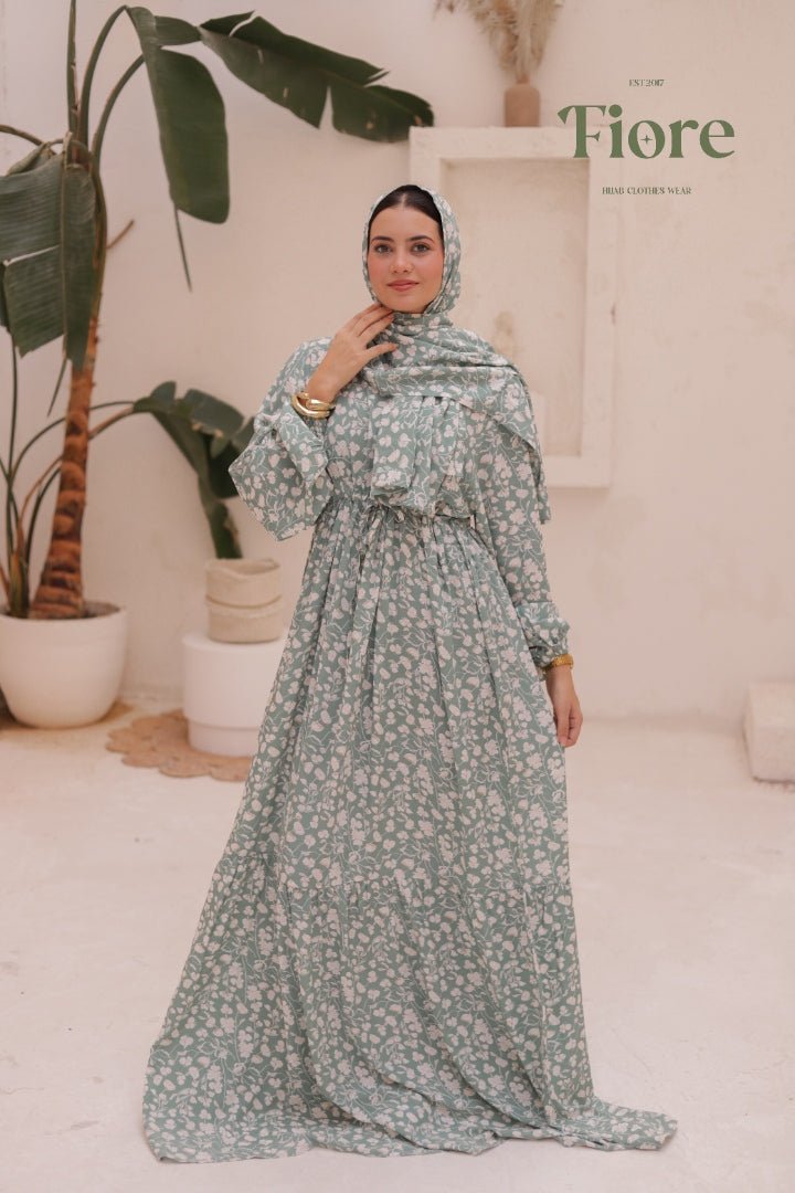 Elegant Floral Dress