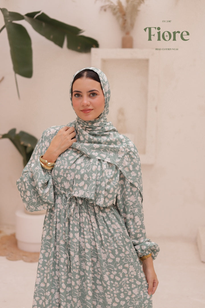 Elegant Floral Dress