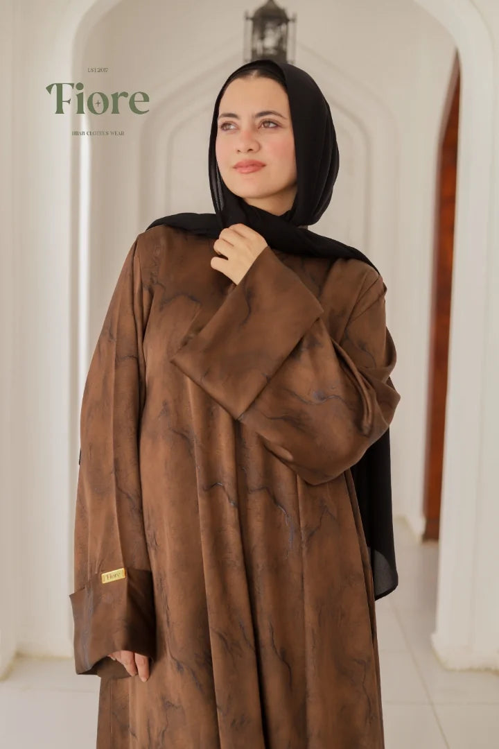 Marble Serenity Abaya