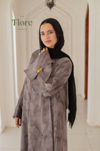 Marble Serenity Abaya