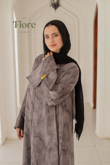 Marble Serenity Abaya