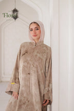 Water Print Abaya