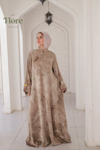 Water Print Abaya