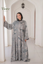 Water Print Abaya