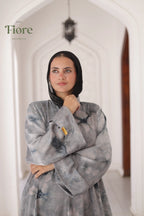 Water Print Abaya
