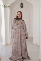 Water Print Abaya