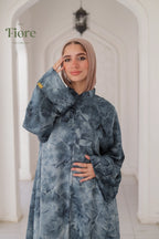 Water Print Abaya