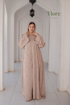 Willow Silk Jacquard Abaya