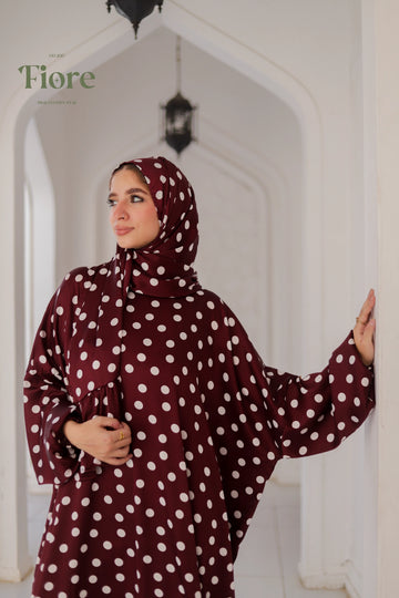 Satin Polka Dot Isdal
