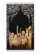 Golden Mosque Prayer Mat