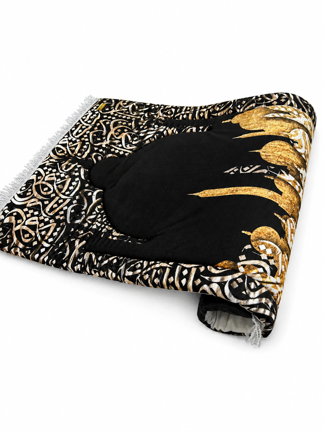 Golden Mosque Prayer Mat