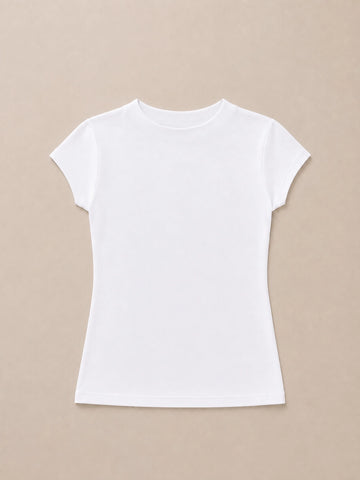 Short Sleeve Basic Top
