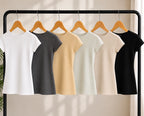 Short Sleeve Basic Top